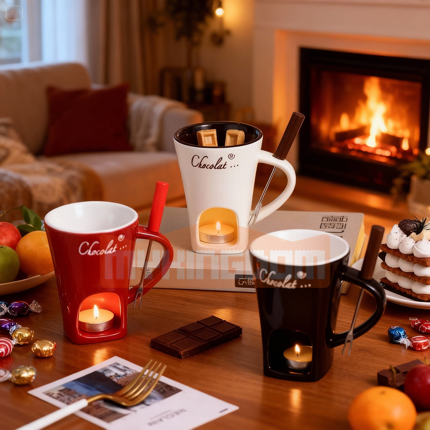 The Melt Mug - Handcrafted Fondue Cup