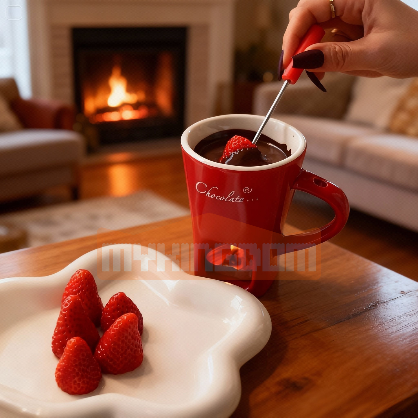 The Melt Mug - Handcrafted Fondue Cup