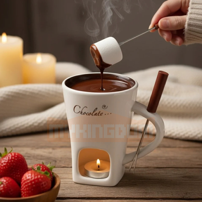 The Melt Mug - Handcrafted Fondue Cup