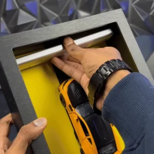 3D Car Frame LED