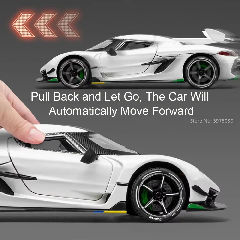 Pro Jesko Supercar( 1:24) 8 Pro Jesko Supercar 1
