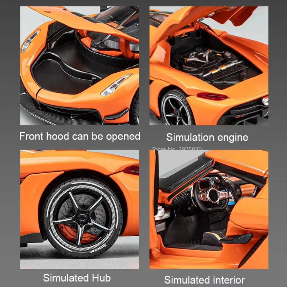 Pro Jesko Supercar( 1:24) 9 Pro Jesko Supercar 2